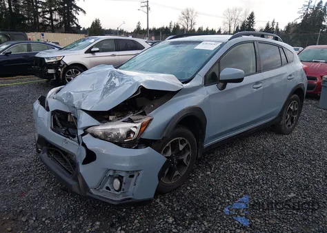 2020 Subaru Crosstrek Premium from USA, damaged, VIN JF2GTAEC0L8250599